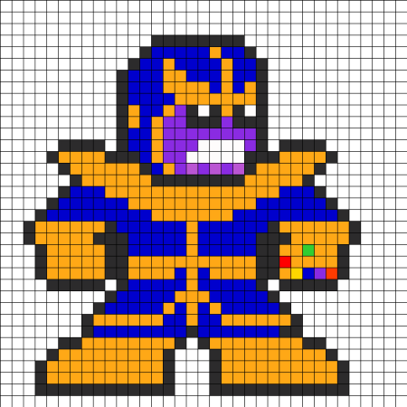 Термомозаика Marvel Танос