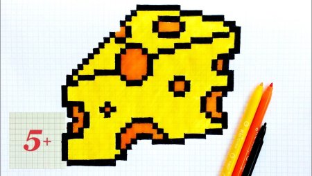 Сыр по клеточкам