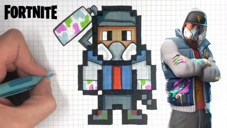 ФОРТНАЙТ Pixel Art