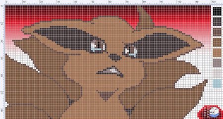 Курама вышивка крестиком