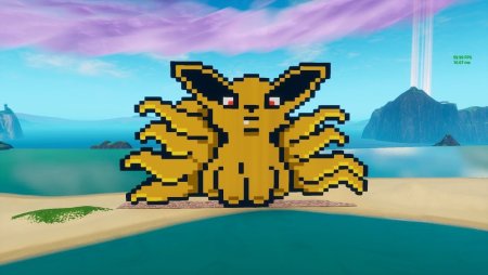 Наруто курама пиксель