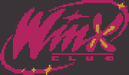 Рисование по клеткам Наруто