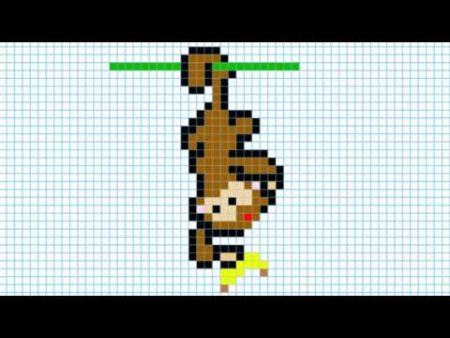 Обезьянка по клеткам