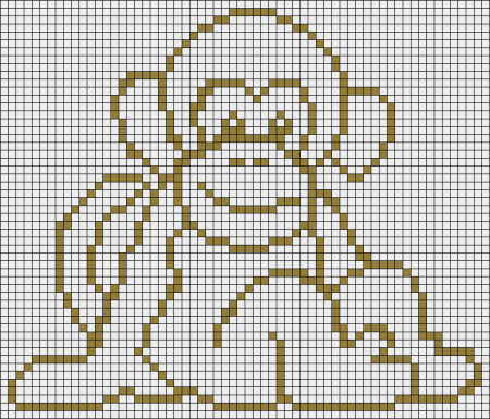 Схемы вывязывания обезьян