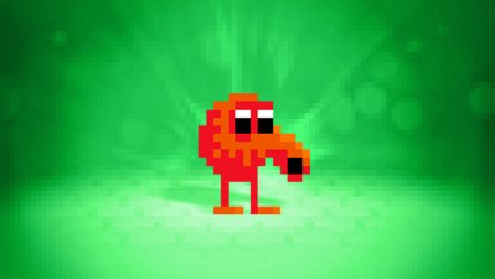Qbert пиксельный