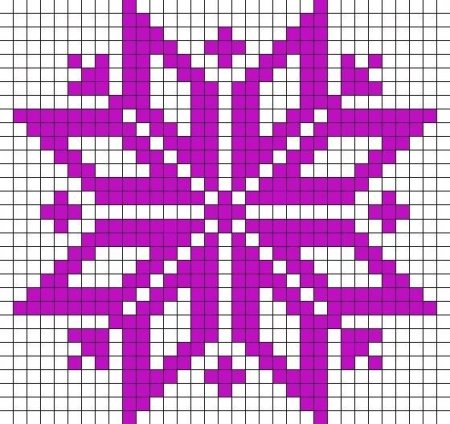 Узоры по клеточкам