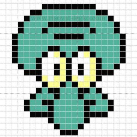 Рисунки по клеточкам в тетради