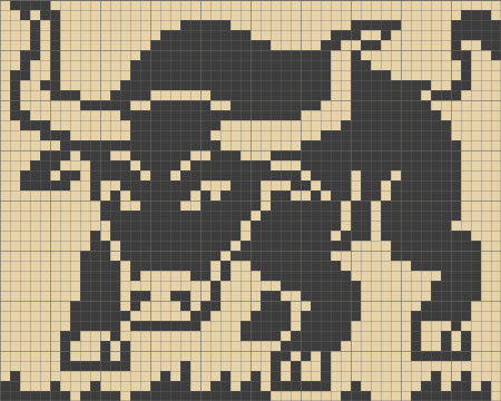 Жаккард бык