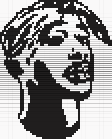 Японский кроссворд Чарли Чаплин