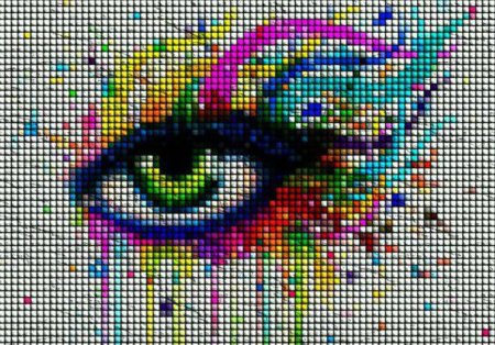 Рисунки по клеточкам сложные