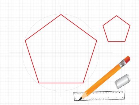 Правильный 5 угольник