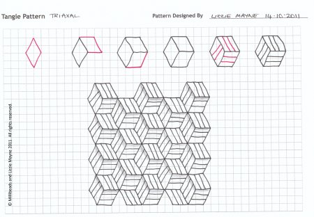 Узоры по клеточкам в тетради