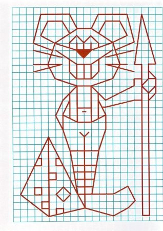 Фигуры в клетку