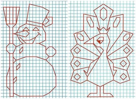 Фигуры по клеточкам