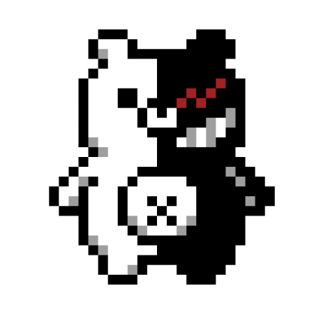 Пиксельная Монокума