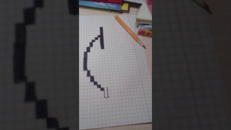 Рисование по клеточкам перец