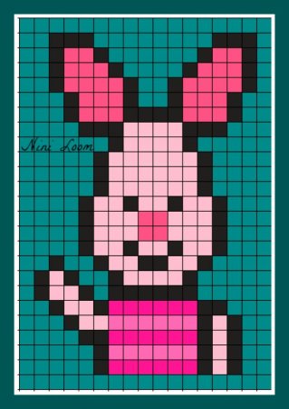 Рисование по клеткам маленькие