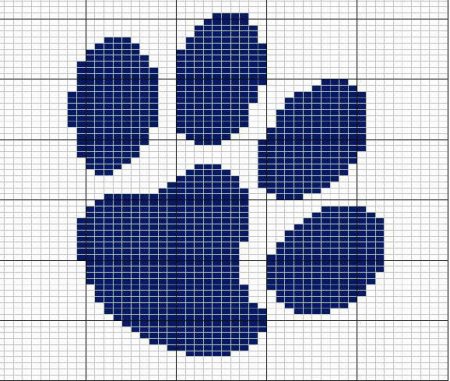 Жаккард кошачьи лапки