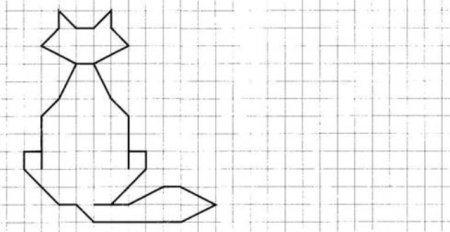 Симметричные фигуры по клеткам