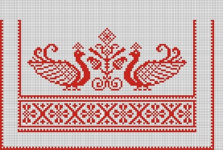 Птицы в славянской обережной вышивке