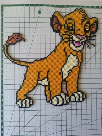 Вышивка крестом Король Лев Симба