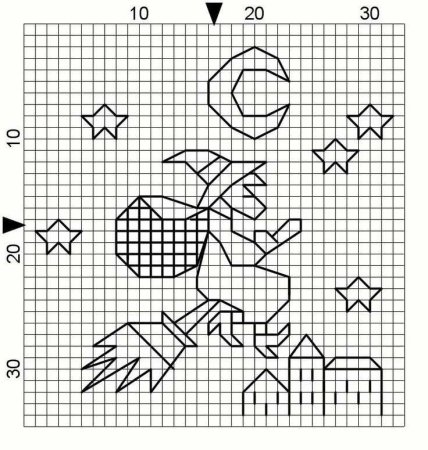 Рисунок по клеткам графический
