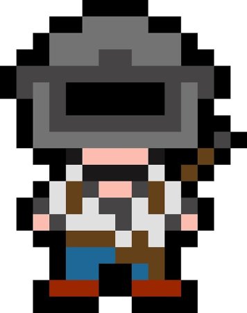 Пиксель арт PUBG