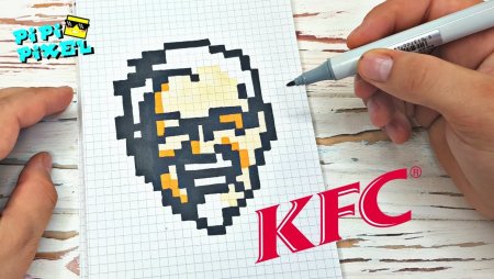 Рис по клеточкам пипи пиксель