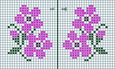 Черно белая фенечка прямым плетением
