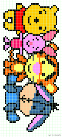 Рисунки по клеточкам орнамент