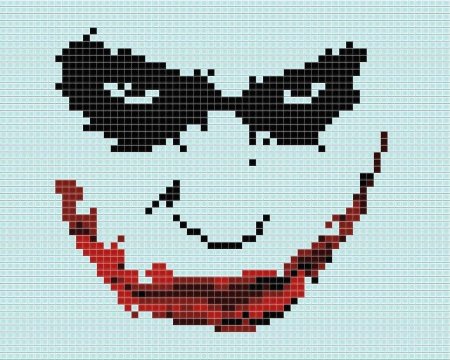 Pixel Art Харли Квинн
