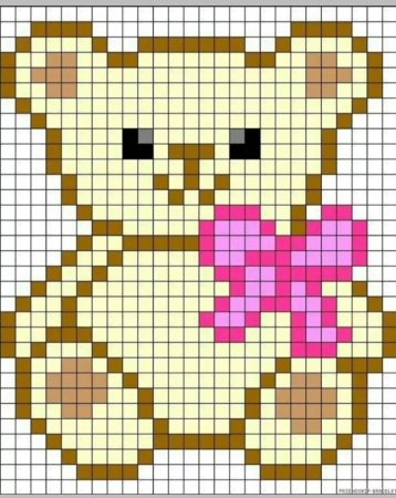 Рисование поклетачкам