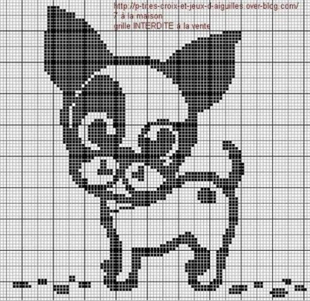 Рисунки в клеточку