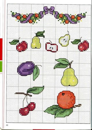 Схемы для вышивки крестиком простые для детей