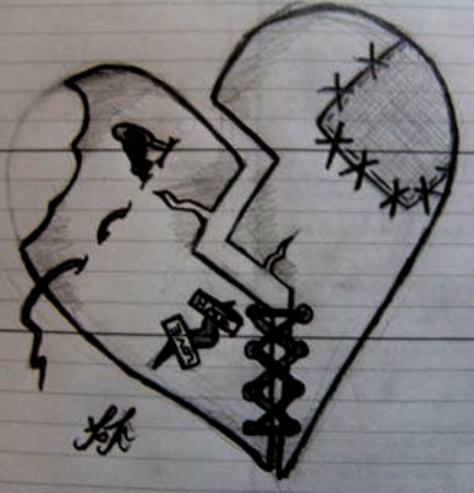 Пиксельное сердце