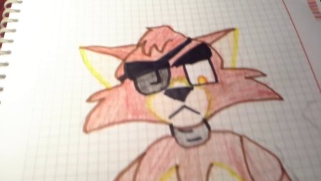 Рисование по клеточкам Фокси