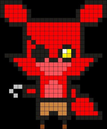 ФНАФ по клеточкам