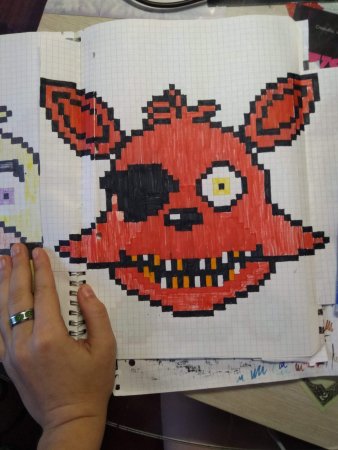 Фокси по клеточкам