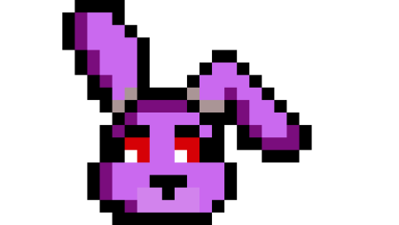 ФНАФ по клеточкам в тетради