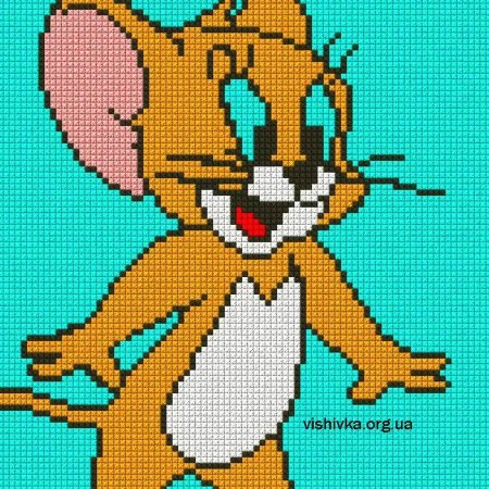 Вышивка крестиком из мультиков