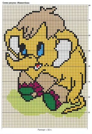 Рисунки для вышивки крестиком