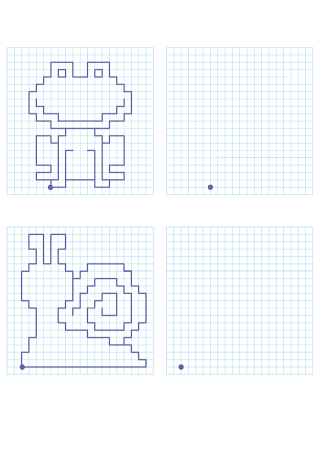 Математический графический диктант для дошкольников