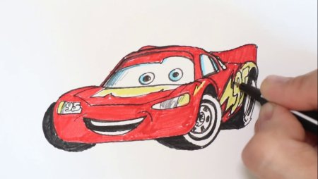 Рисовалка молния Маквин