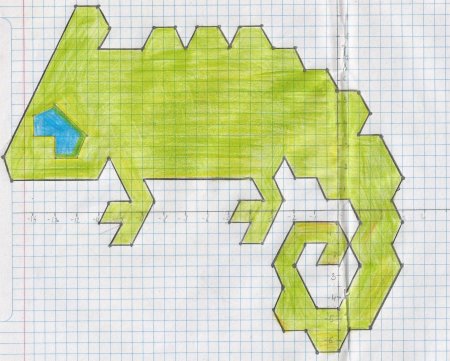 Клетка для рисования по координатам