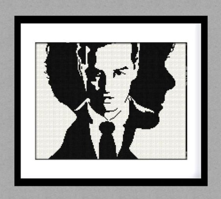 Вышивка крестом Шерлок