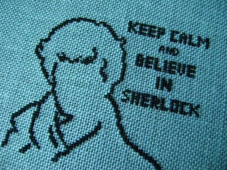 Вышивка Шерлок Холмс схема