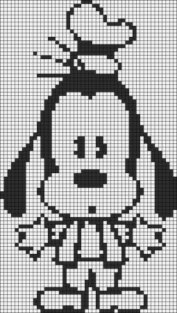 Дин Винчестер вышивка крестом