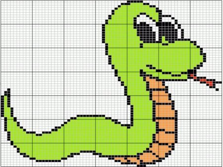 Рисунки по клеточкам