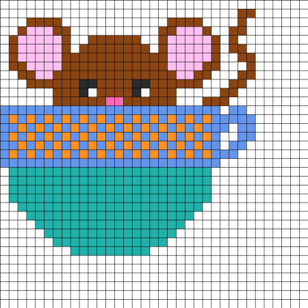 Рисунки по клеткам схемы