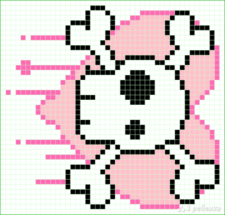 Курица по клеткам